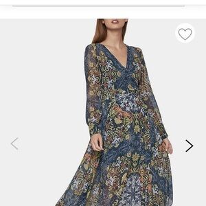 BCBGMAXAZRIA. Midnight teal Nouv. Small.